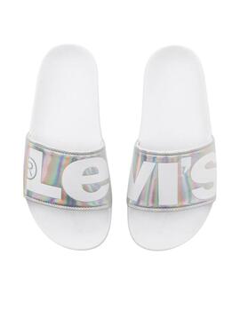 Chanclas  Levi's® June Silver para mujer