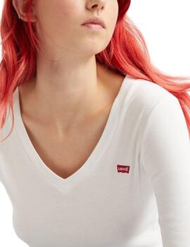 Camiseta Levi's® de manga larga con Baby logo para mujer