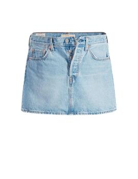 Falda Levi's® Decon Iconic Skirt Front And Center de mujer