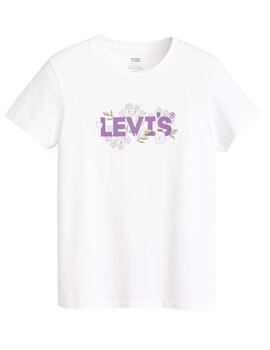 Camiseta Levi's® The Perfect Tee Janeesah Floral de mujer