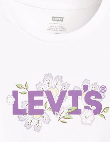 Camiseta Levi's® The Perfect Tee Janeesah Floral de mujer