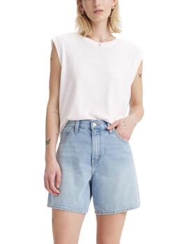 Camiseta Levi's® Boxy Tank para mujer en blanco