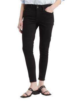 Pantalón Levi's® 711 Skinny Midnight Gaze con doble botón