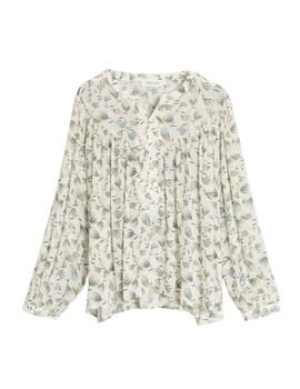 Blusa Indi & Cold de gasa con estampado floral para mujer