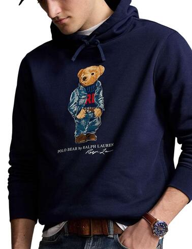 Sudadera Polo Ralph Lauren con estampado Osito en el pecho