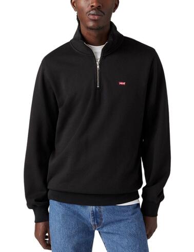 Sudadera Levi's® con cuello de cremallera para hombre