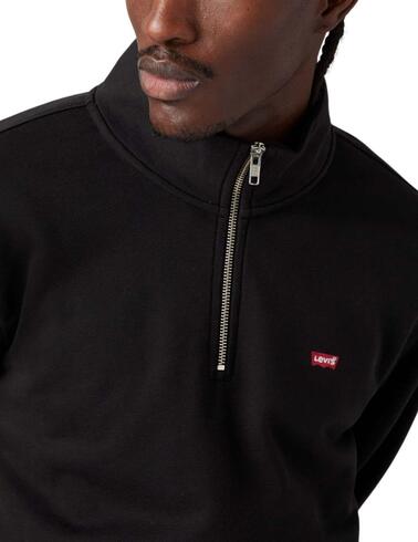 Sudadera Levi's® con cuello de cremallera para hombre