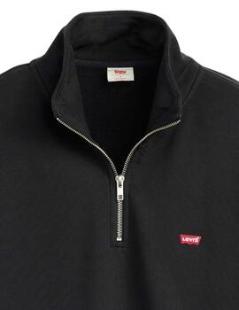 Sudadera Levi's® con cuello de cremallera para hombre