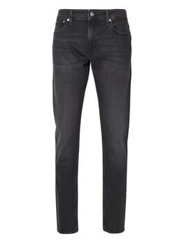 Pantalón vaquero Calvin Klein slim lavado negro para hombre