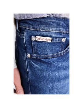 Pantalón vaquero Calvin Klein slim taper elástico de hombre