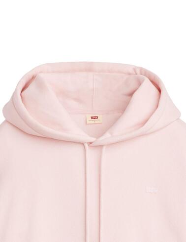 Sudadera Levi's® con capucha en rosa para mujer