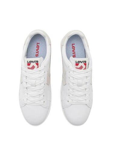 Zapatillas Levi's® Swift de lona en blanco para mujer