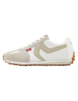 Zapatillas Levi's® Stryder Red Tab para mujer en blanco