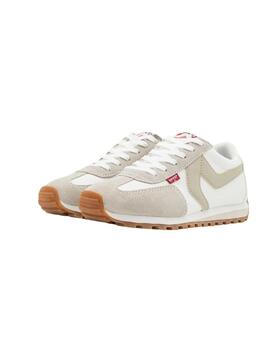 Zapatillas Levi's® Stryder Red Tab para mujer en blanco