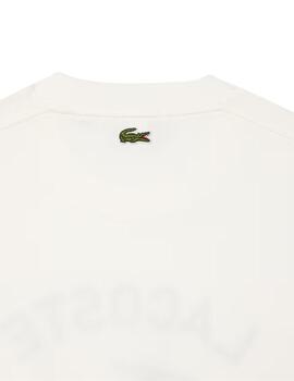 Camiseta Lacoste manga corta con logotipo en el pecho unisex