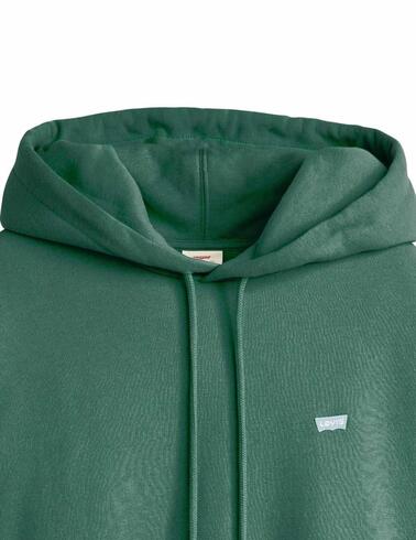 Sudadera Levi's® con capucha en verde para mujer