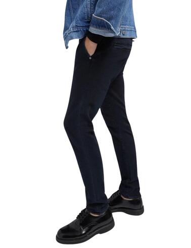 Pantalón Gas Sax Zip Chino 01DO elástico para hombre