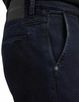 Pantalón Gas Sax Zip Chino 01DO elástico para hombre