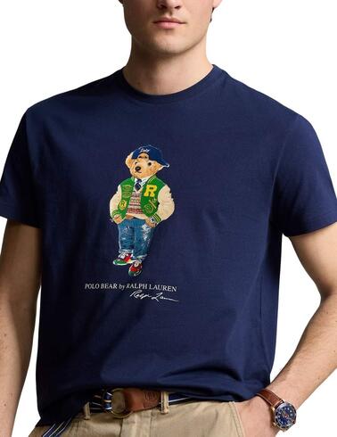 Camiseta Polo Ralph Lauren Polo Bear Classic Fit marino