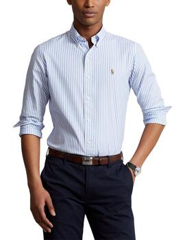 Camisa Polo Ralph Lauren Custom Fit de oxford elástico