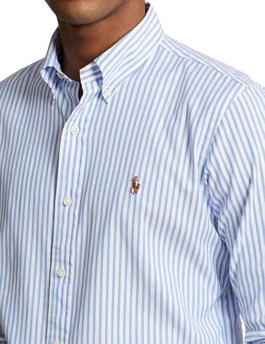 Camisa Polo Ralph Lauren Custom Fit de oxford elástico