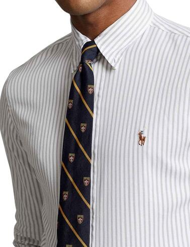 Camisa Polo Ralph Lauren Custom Fit de oxford elástico