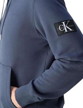 Sudadera Calvin Klein con capucha de algodón para hombre