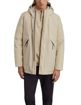 Parka acolchada Lion of Porches con capucha para hombre