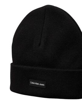 Set de bufanda y gorro Calvin Klein en negro de hombre