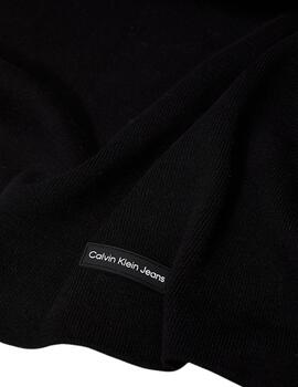 Set de bufanda y gorro Calvin Klein en negro de hombre