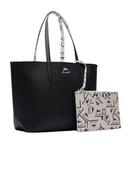 Bolso Lacoste Tote reversible Anna con estuche para mujer