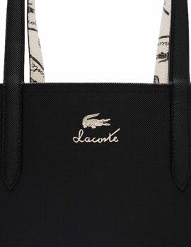 Bolso Lacoste Tote reversible Anna con estuche para mujer