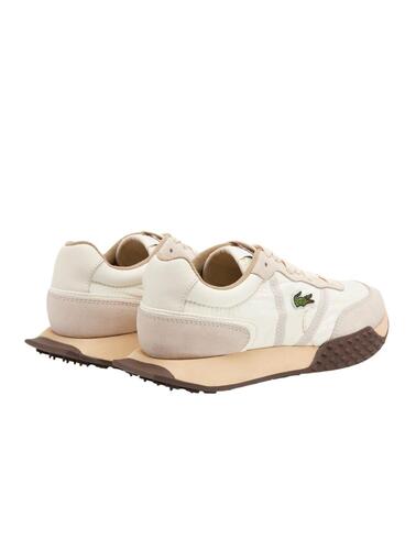 Zapatillas Lacoste L-Spin Deluxe 3.0 para mujer color beige