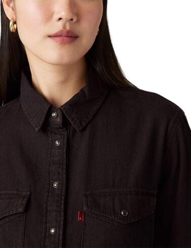 Camisa vaquera Levi's® Essential Western Dark Art Top