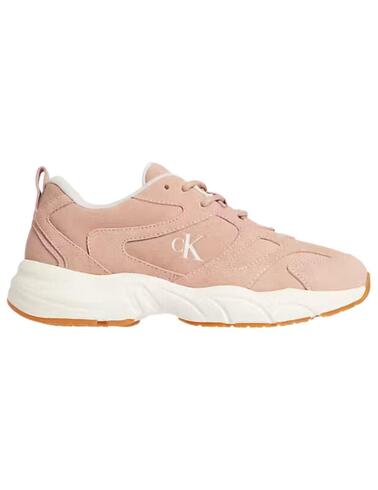 Zapatillas Calvin Klein Retro Tennis de ante para mujer