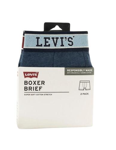 Boxer Levi's® básico con logotipo en la cinturilla pack de 2