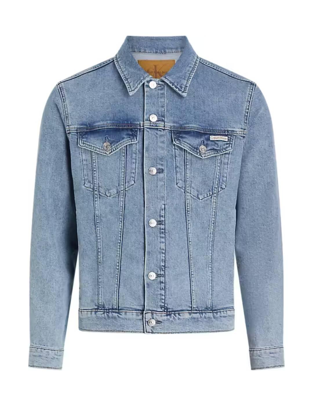 Cazadora vaquera Calvin Klein en denim para hombre