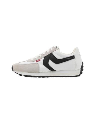 Zapatillas Levi's® Stryder Red Tab para hombre en blanco