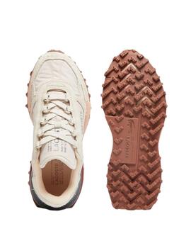 Zapatillas Lacoste Elite Active para mujer en beige