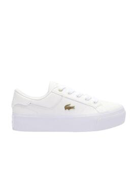 Zapatillas Lacoste Ziane Platform en blanco de mujer