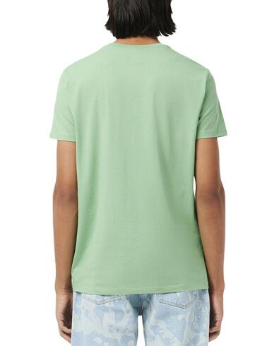 Camiseta Lacoste básica de manga corta de hombre pima cotton