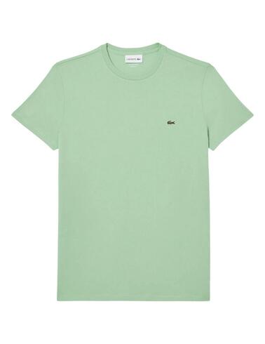 Camiseta Lacoste básica de manga corta de hombre pima cotton