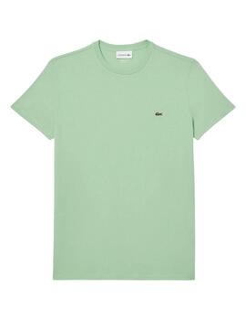 Camiseta Lacoste básica de manga corta de hombre pima cotton