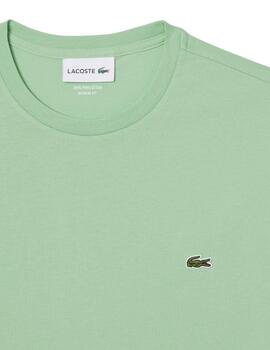 Camiseta Lacoste básica de manga corta de hombre pima cotton