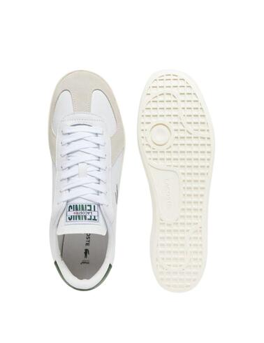 Zapatillas Lacoste Baseshot Pro de piel blanca de hombre