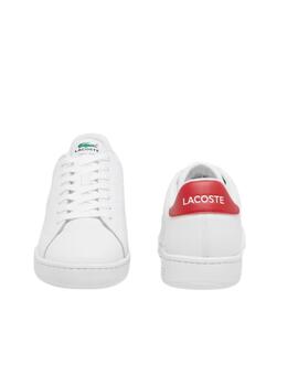 Zapatillas Lacoste Carnaby Cup de piel blancas para hombre