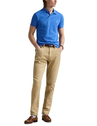 Polo de Polo Ralph Lauren de piqué slim fit para hombre