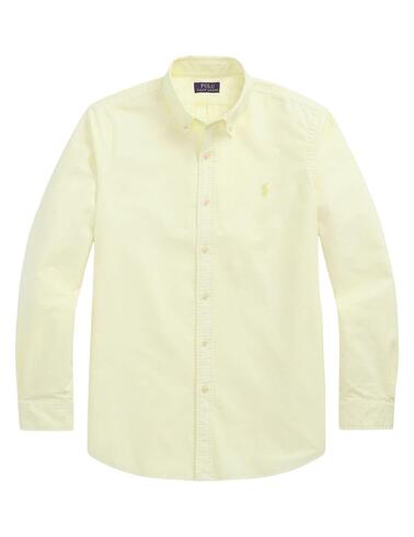 Camisa Polo Ralph Lauren de oxford teñida en prenda de hombr