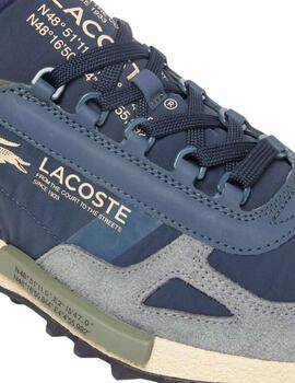 Zapatillas Lacoste Elite Active azules para hombre