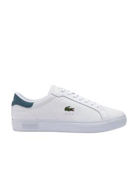 Zapatillas Lacoste Powercourt en blanco para hombre